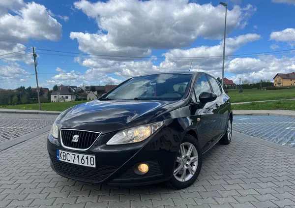 małopolskie Seat Ibiza cena 15500 przebieg: 249298, rok produkcji 2009 z Grodków